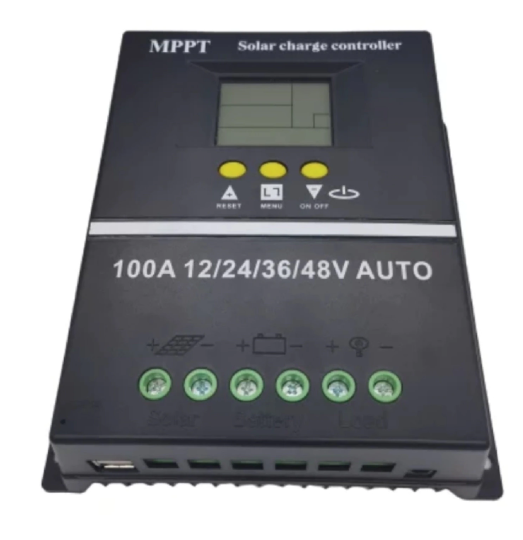 Controler solar 12V/24V/36V/48V 100A